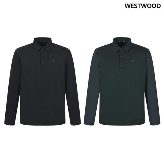 매쉬 냉감 소매 긴팔 카라티 WQ2MTTP461