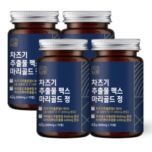 자연바름 차즈기 추출물 600mg 70정 눈 루테올린 4개_이미지