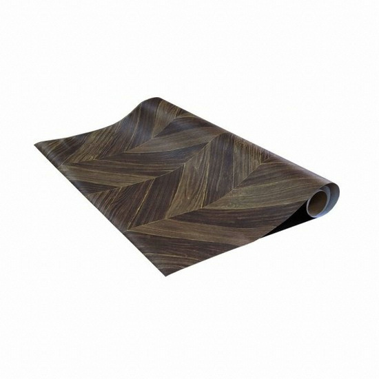 매직픽스 다크우드 헤링본 바닥 리폼 시트지 (100cm x 50cm)_이미지