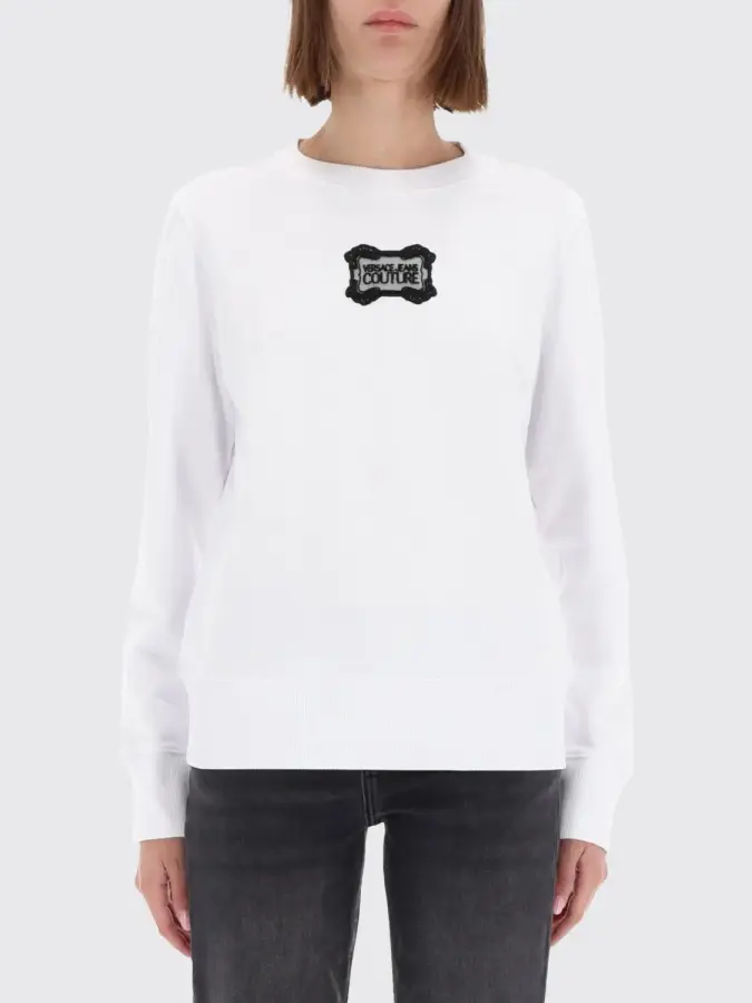 베르사체 진스 꾸뛰르 맨투맨 FW25 79HAIC04CF00C 003 7215438