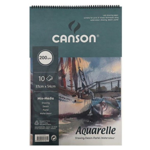 캔손 엠보싱 드로잉 스케치북 200g (4절)_이미지