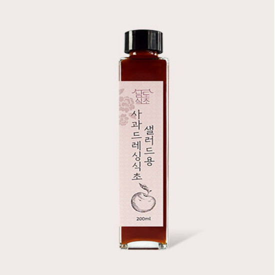 남도식초 하화숙 천연발효 사과 드레싱식초 200ml
