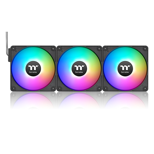 써멀테이크 CT120 EX ARGB Sync (3팩, 블랙)_이미지