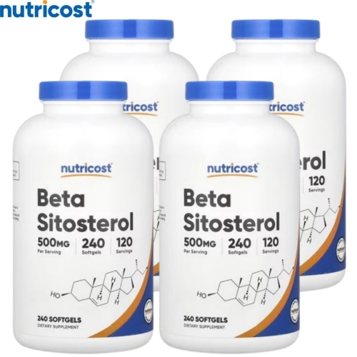 뉴트리코스트 베타 시토스테롤 500mg 240캡슐 (4개)_이미지