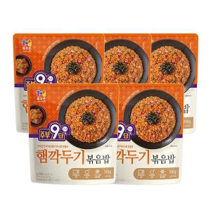 목우촌 주부9단 햄깍두기 볶음밥 210g (5개)_이미지