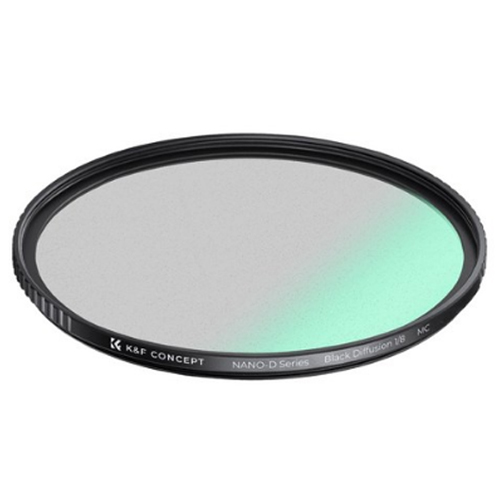 K&F Concept NANO-D Black Diffusion 1/4 MRC 렌즈필터 (67mm)_이미지