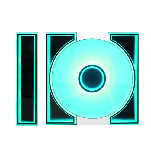 darkFlash DM8 인피니티 120 ARGB PWM (화이트)_이미지