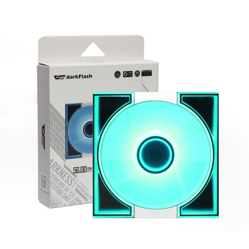 darkFlash DM8 인피니티 120 ARGB PWM (화이트)_이미지