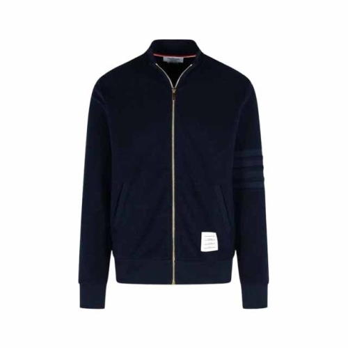 톰브라운 남성  엔지니어 사선 봄버 자켓 네이비 MJT280A 06910 415