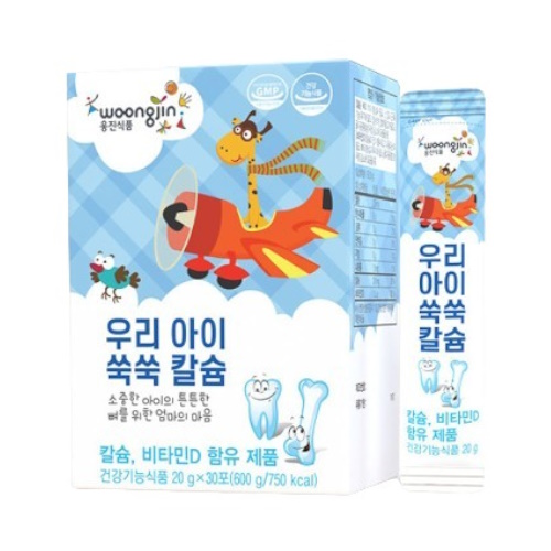  웅진식품 우리 아이 칼슘 쑥쑥 20g 30포 [3개]