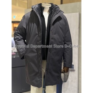 에디션 롱 후드 탈부착 구스 다운점퍼 NED4FP1902