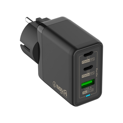 ���̳��� PD PPS 65W 3��Ʈ GaN ������ ������ ZH65W