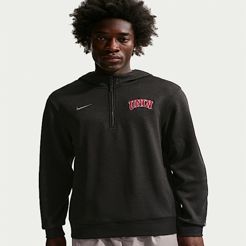  나이키 Unlv Rebels NCAA 남성 Basketball Coaches Pullover 후디 Black IM2422-010
