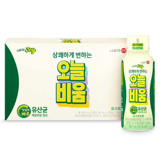 종근당건강 락토조이 오늘비움 80ml (10개)_이미지