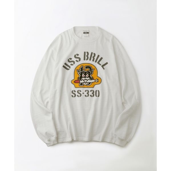 시리즈 아웃스탠딩 MIL LONG SLEEVE USS BRILL WHITE 440032_이미지