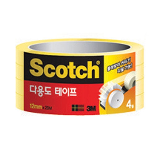 3M 스카치 550 다용도 테이프 리필 12mm x 20m (1개)_이미지