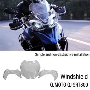 바이크 튜닝 QJMOTO SRT800 액세서리 스포츠 윈드 스크린 디플렉터 SRT800X 800SRT 800X 800 에