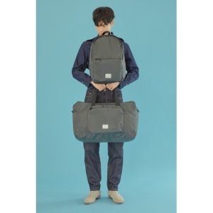  빈폴 TO GO 폴더블 보스톤백-Ash_BE98D2S934