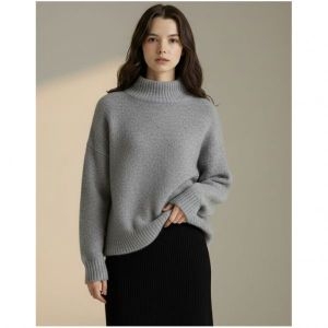 보니스팍스 옆트임 앙고라 터틀 니트-BC48KP110