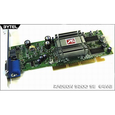 SAPPHIRE ATI Radeon 9200SE ������ 64MB