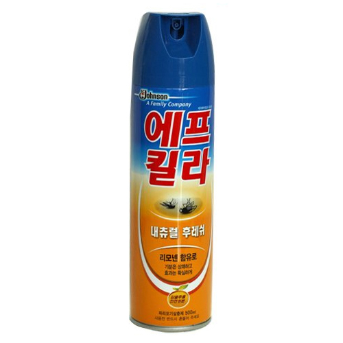 한국존슨 에프킬라 내츄럴 후레쉬 500ml (5개)