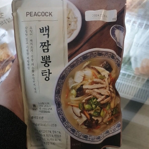 이마트 피코크 백짬뽕탕 500g (1개)