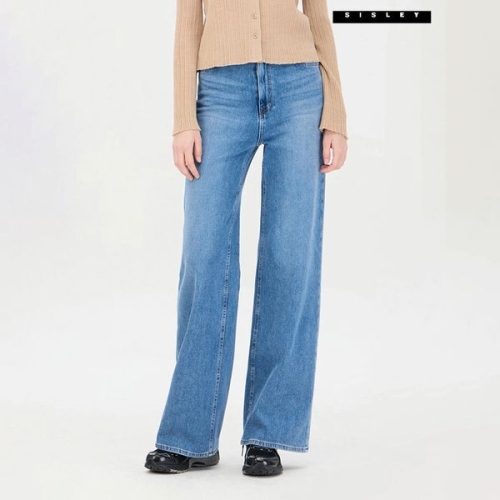 SISLEY 스트레이트와이드핏데님팬츠SADP41431 BP_이미지