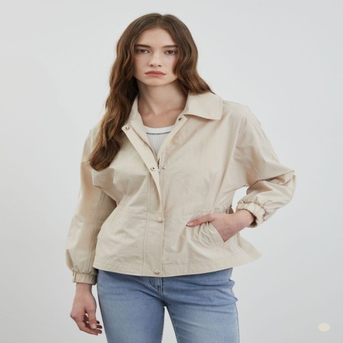 세정 올리비아로렌 여성 버튼 포인트 돌먼 점퍼 VOCCL4M3441