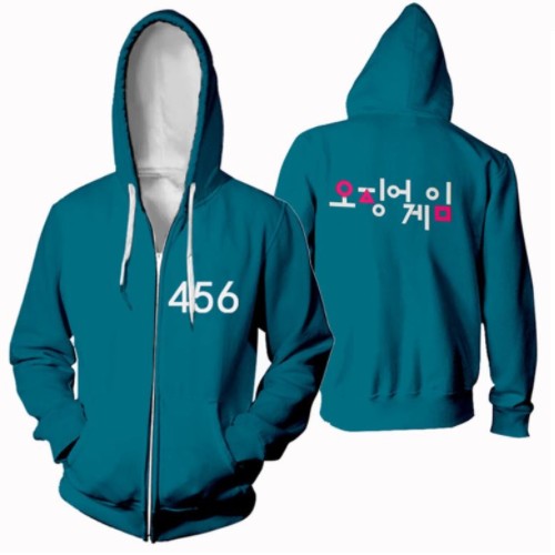 오징어게임 기훈 후드집업 456