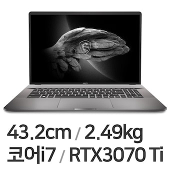 MSI 크리에이터 Z17 A12UGST W11 64GB램