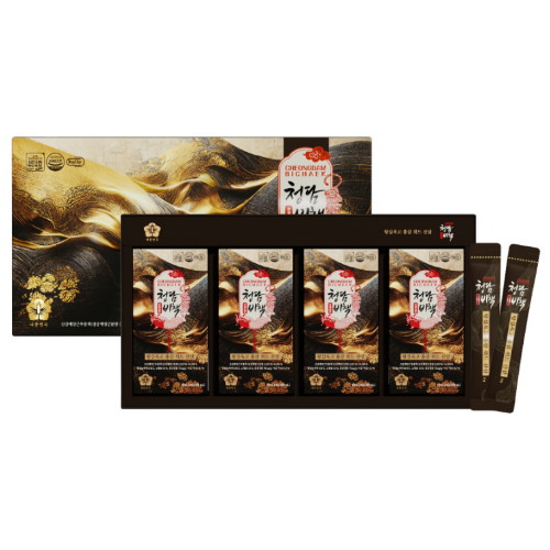 넥스트엑스 청담비책 왕실옥고 홍삼 위드 산삼 10ml 8포 4개입 세트 (3개)_이미지