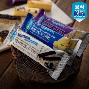 벨치즈 끼리 리얼스틱 치즈케익 30g 3종 12개 플레인 블루베리 쿠키앤크림 / 조각케익 케이크_이미지