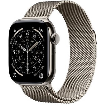 APPLE 워치 시리즈11 42mm Cellular 내추럴 티타늄