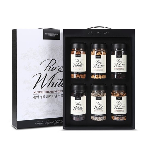 너트리 견과 혼합 선물세트 6구 세트 백 스페셜 1.22kg (1개)