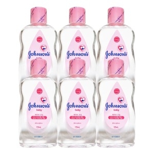 존슨즈베이비 오일 125ml (6개)_이미지
