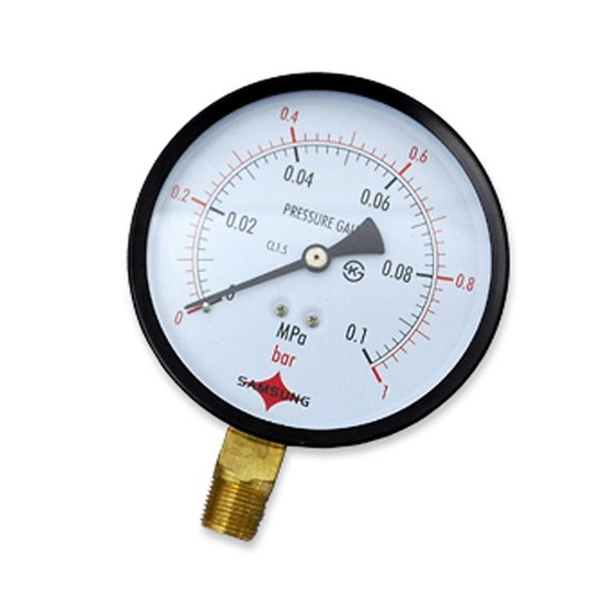 세아인스트루먼트 일반 압력게이지 압력계 (60파이 15kgf/㎠, 1EA)