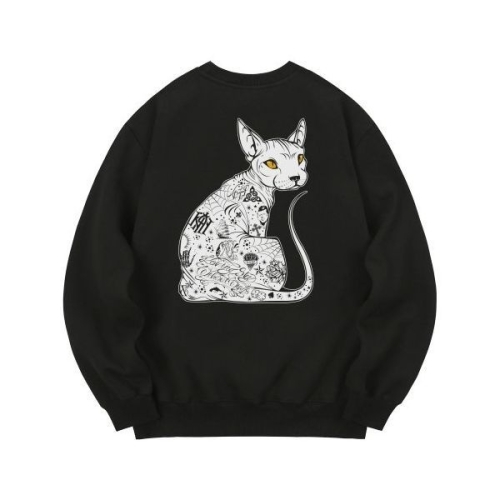 칸6312 오버핏맨투맨 기모맨투맨 FM7600_이미지