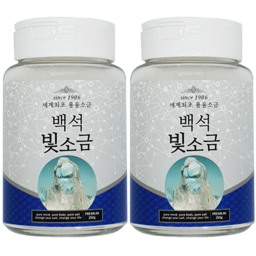 선맥 백석빛소금 용기형 250g (2개)_이미지