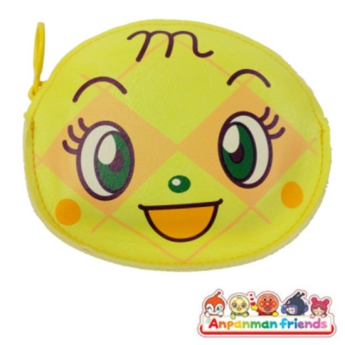 메론빵맨 가죽 동전지갑 호빵맨 E59222