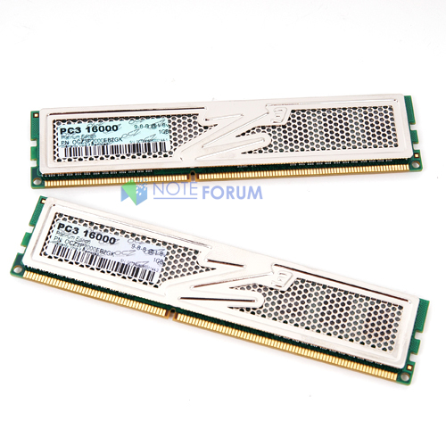 OCZ SS DDR3-2000 Platinum EB Edition 패키지 디직스 (2GB(1Gx2))