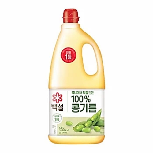백설 콩기름 1.8L (18개)_이미지