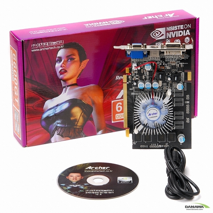 Archer 지포스 6600GT 오렌지 256MB_이미지