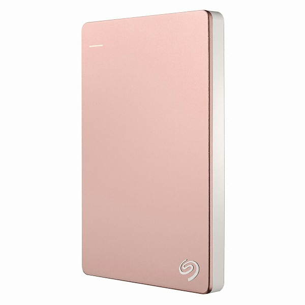 Seagate Backup Plus ROSE GOLD Rescue Portable Drive (2TB)_이미지