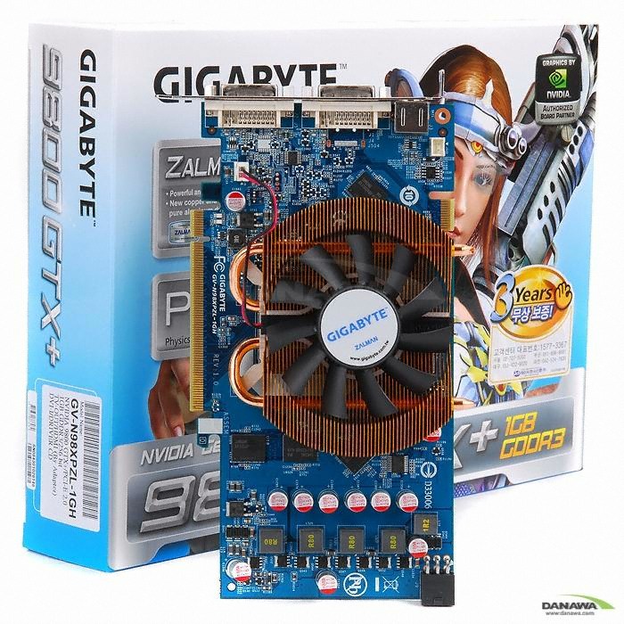 GIGABYTE ������ 9800GTX+ Ultra Durable2 1GB VF830