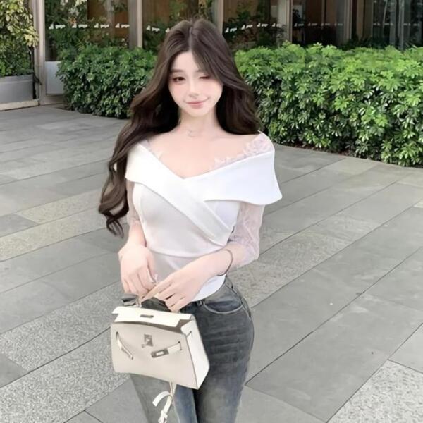 디작소 여성 여름 데일리룩 세이키 블라우스 33937726_이미지