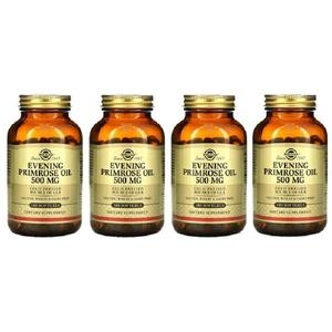 솔가 달맞이꽃오일 500mg 180캡슐 (4개)_이미지