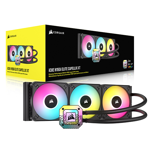 CORSAIR iCUE H150i ELITE CAPELLIX XT
