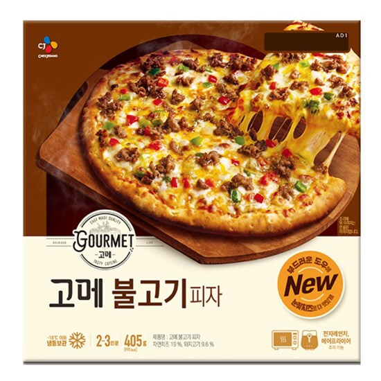 CJ제일제당 고메 클래식 불고기 피자 405g (6개)_이미지
