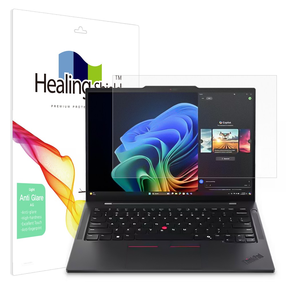 폰트리 힐링쉴드 레노버 씽크패드 T14s Gen6 스냅드래곤 X 저반사 Light 액정보호필름_이미지