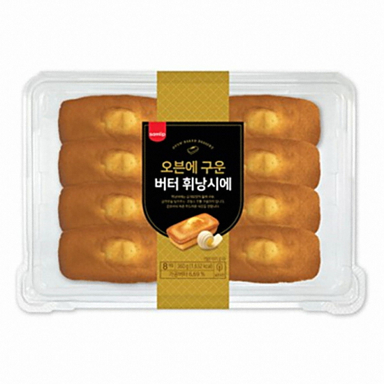 SPC삼립 오븐에 구운 버터 휘낭시에 8개입 360g (1개)_이미지